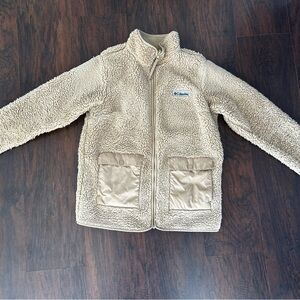 Columbia Tan Sherpa Fleece Jacket